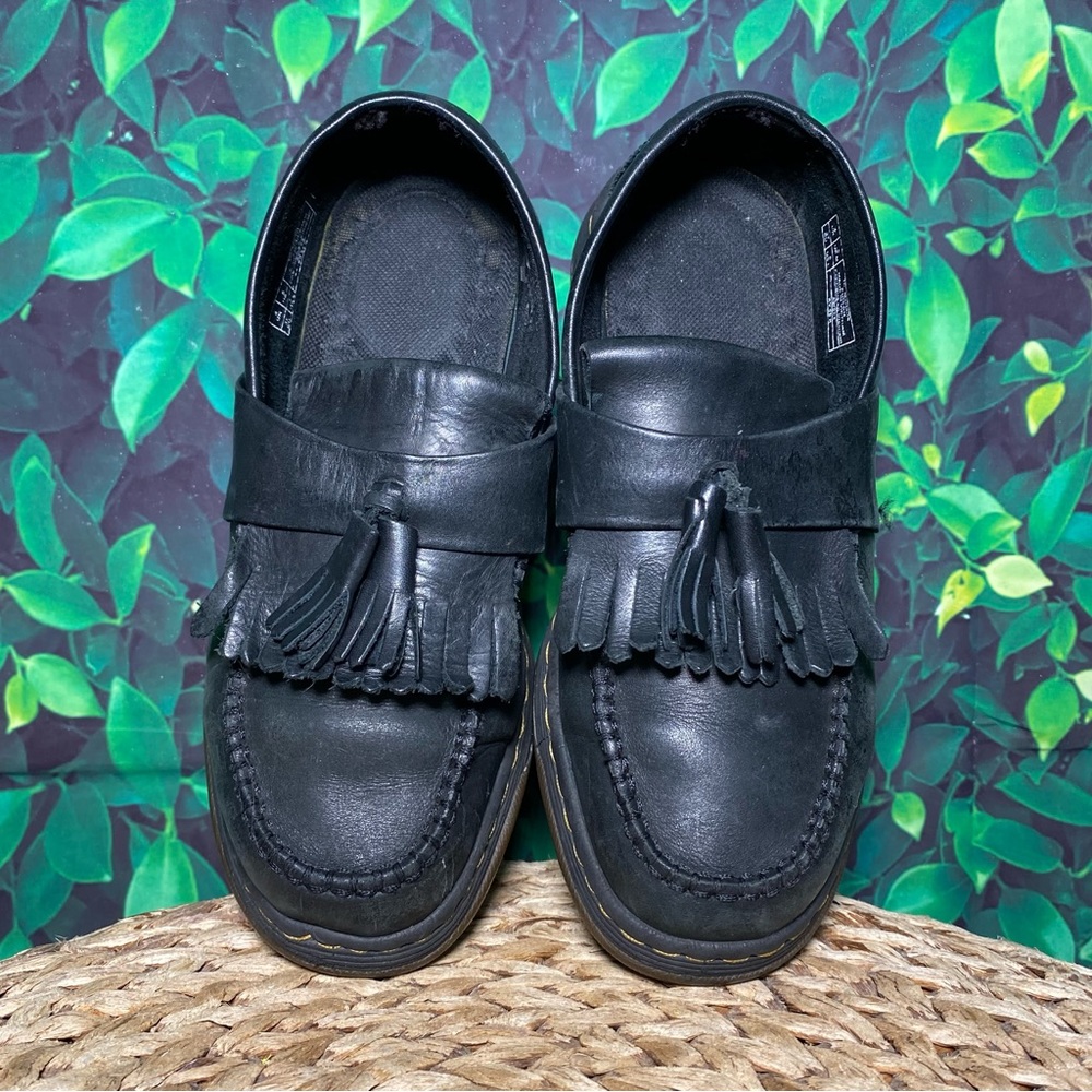 Dr martens Edison loafers black leather tassel - Picture 6 of 8